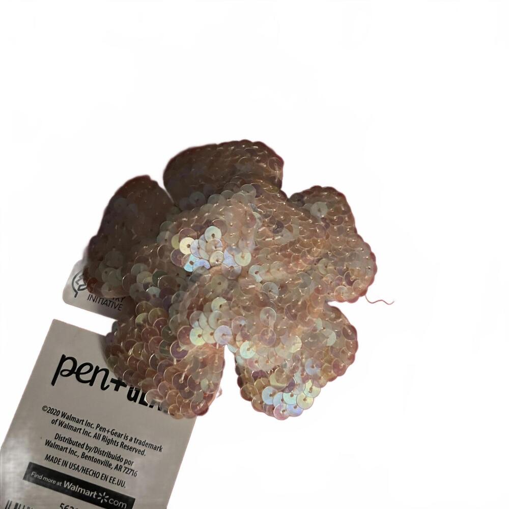 GAP Sequin Flower Brooch Pin
